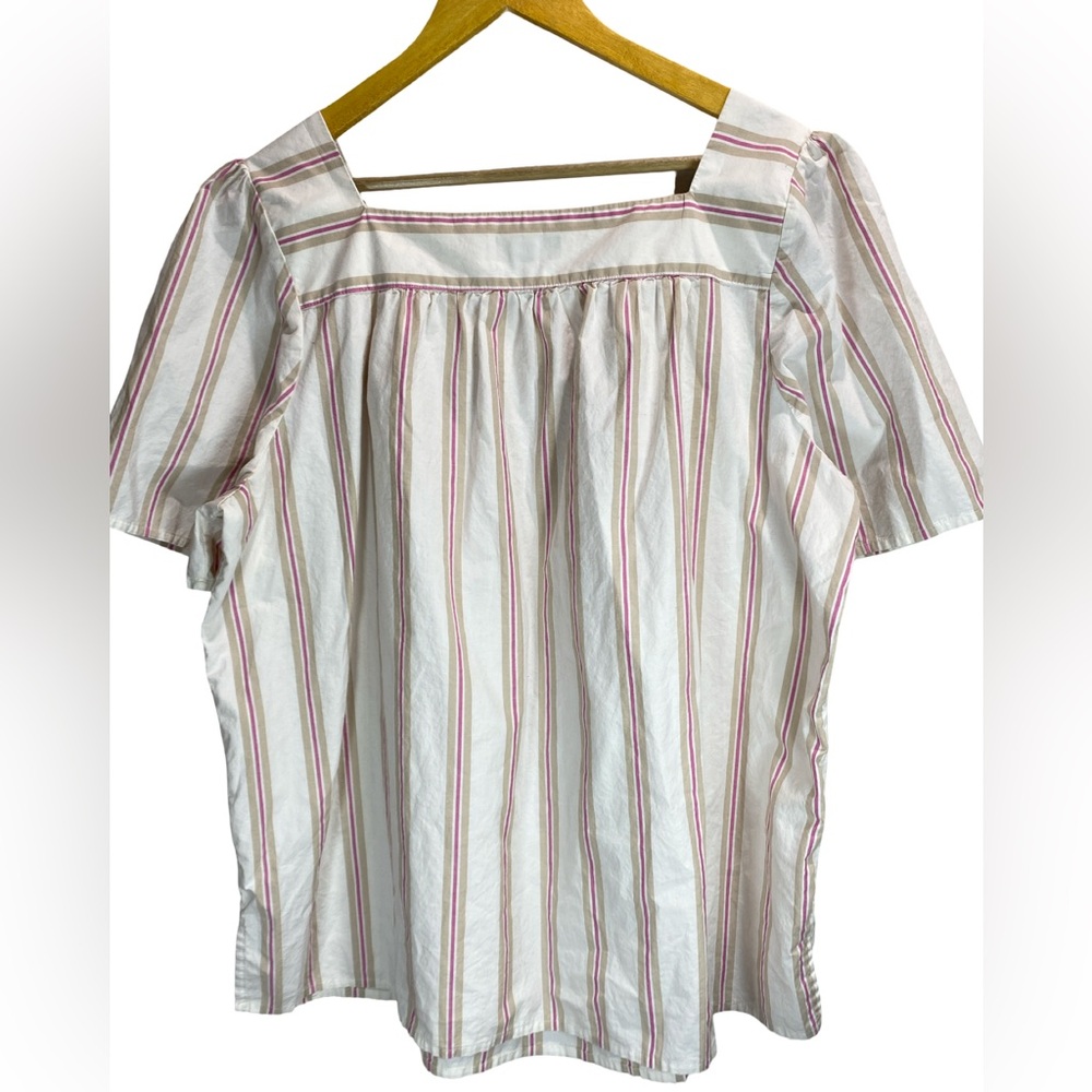 Lands' End Square-Neck Blouse - Picture 2 of 12